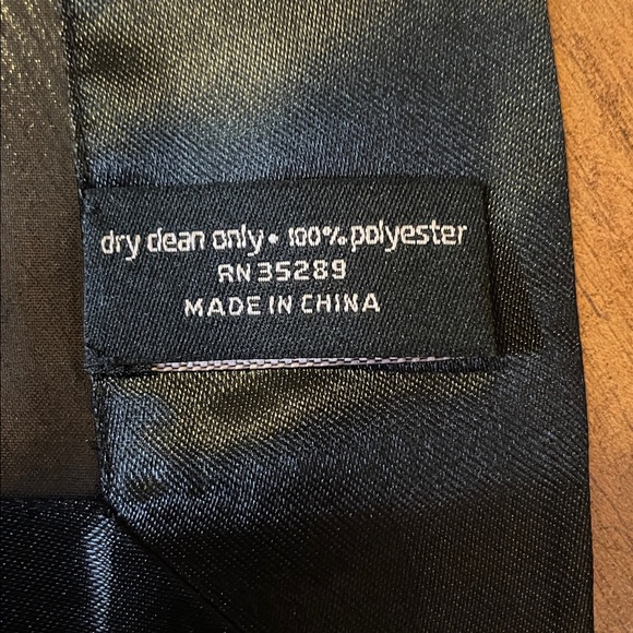 Black scarf set (sequin and shear with satin) - Picture 8 of 8